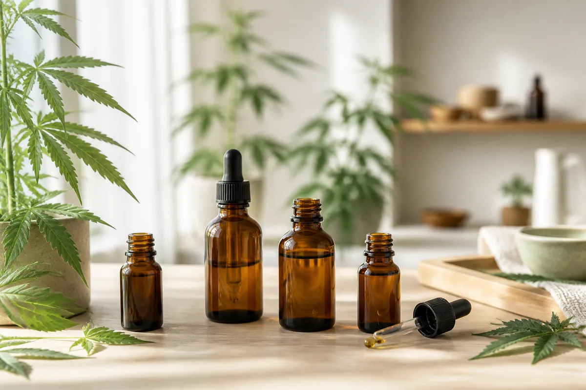 Huile de CBD : concentrations et modes d'utilisation